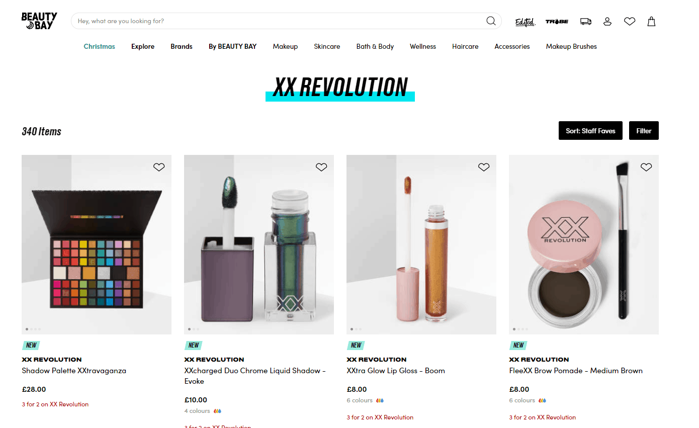 Beauty Bay优惠码2026 beautybay网站现有精选商品买三免一促销直邮中国