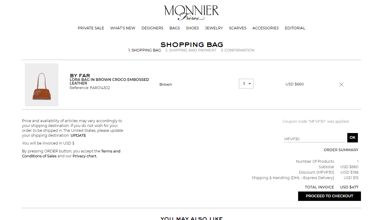 Monnier Freres优惠码2026 monnierfreres国际站私密大促精选商品额外7折促销可直邮-图片2