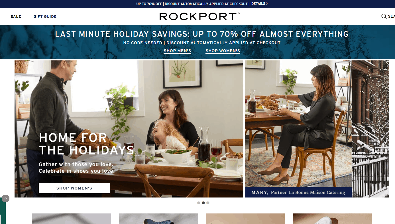 Rockport折扣码2026 rockport网站现有全场商品低至3折促销美境免邮