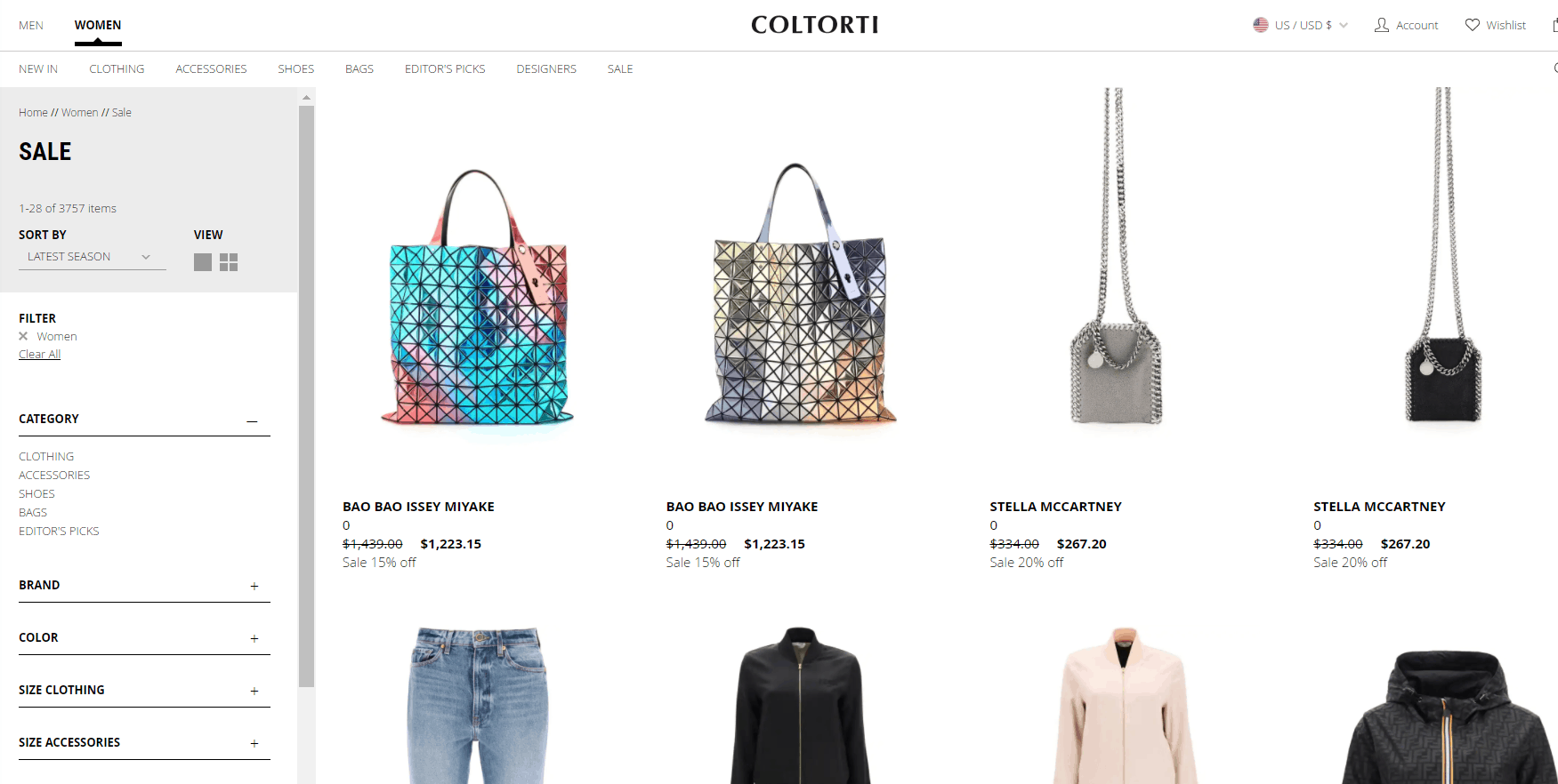 Coltorti Boutique优惠码2026 coltorti美国精选商品低至6折+额外85折促销美国免邮