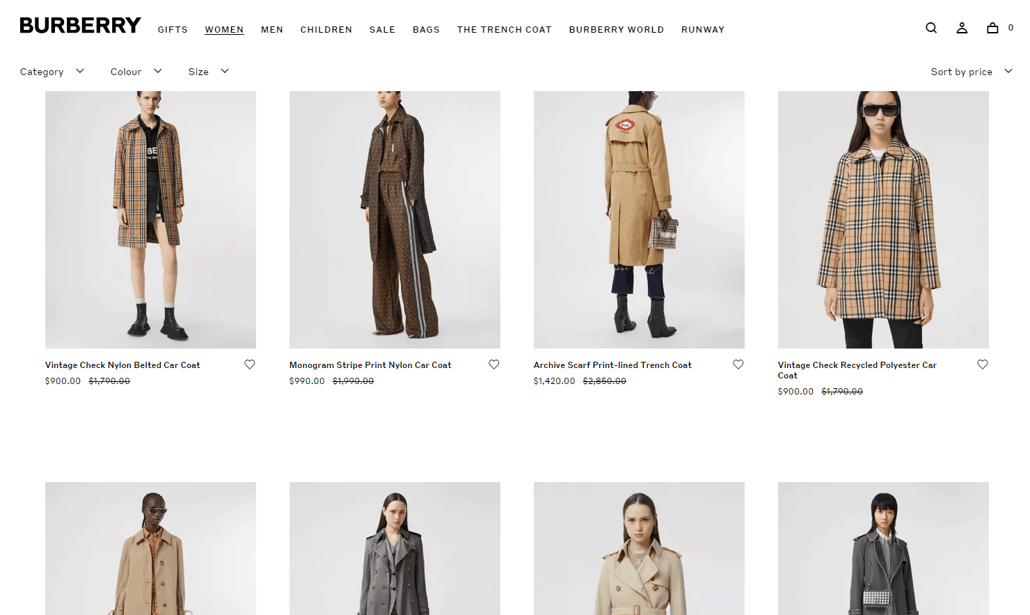 Burberry优惠码2026 巴宝莉美国官网冬季大促低至4折促销好价收风衣、围巾
