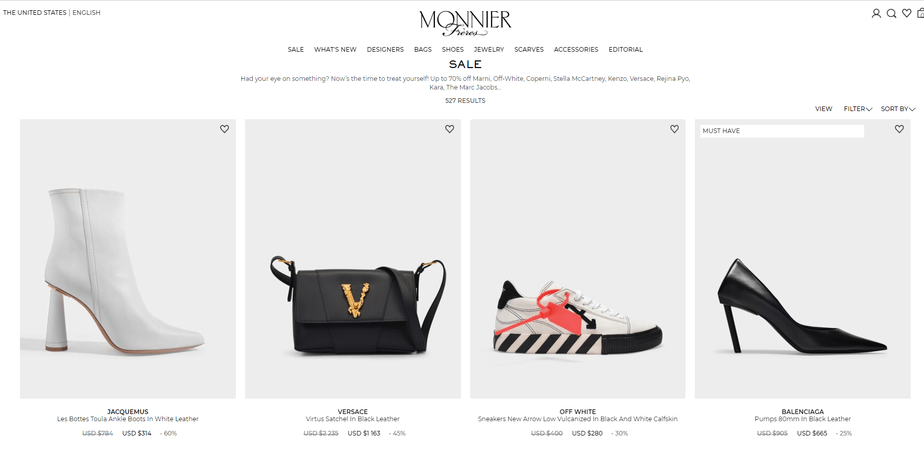 Monnier Frères优惠码2026 MonnierFreres精选商品低至3折大促可直邮