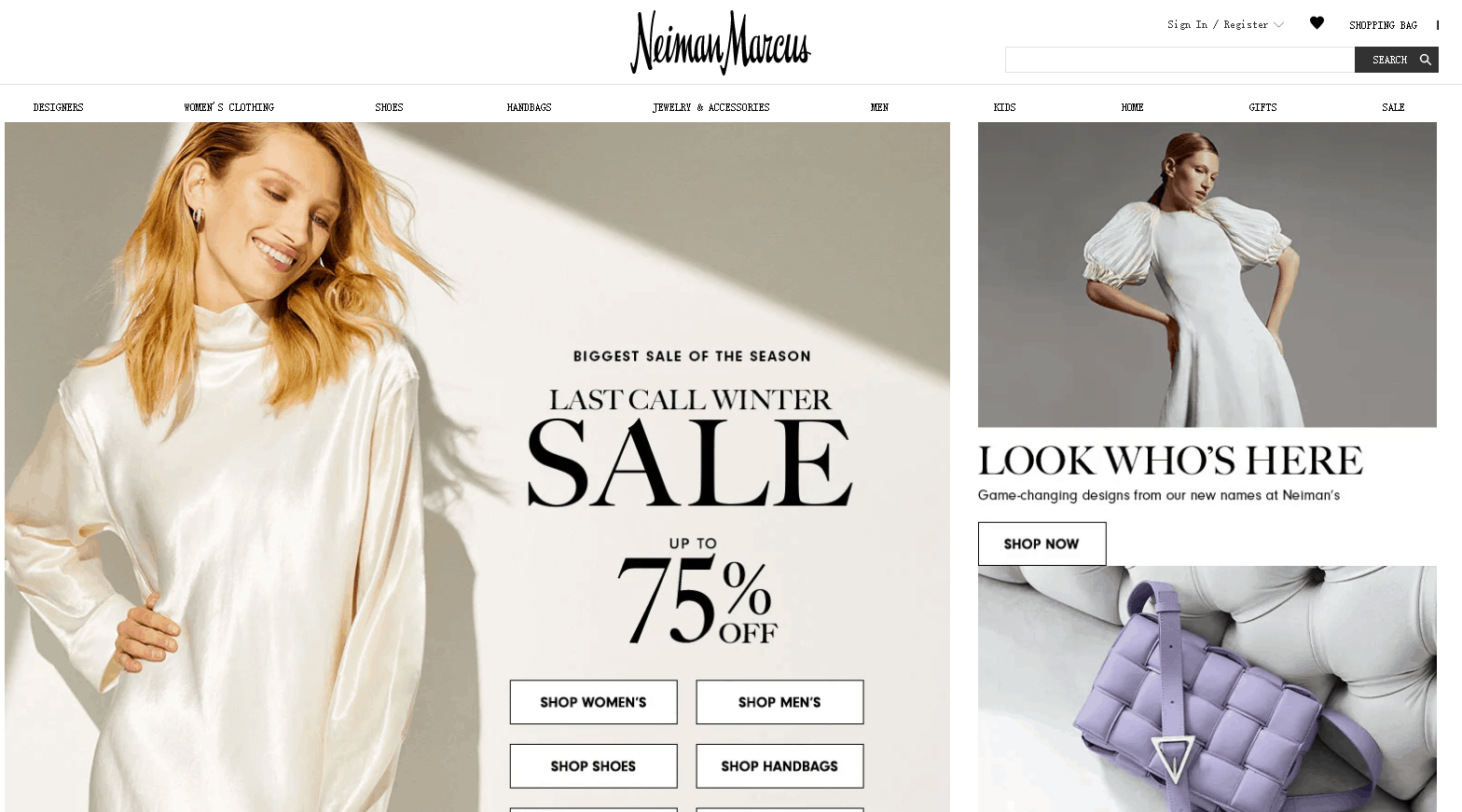 Neiman Marcus折扣码2026 尼曼美国官网现有精选时尚产品低至25折促销新品加入