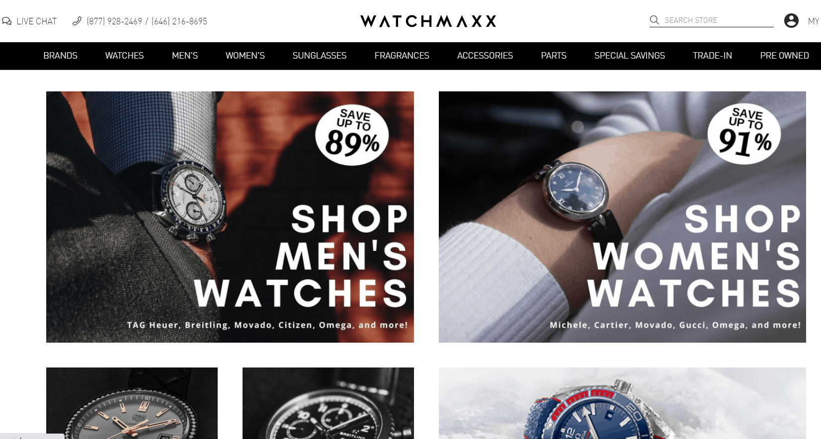 Watchmaxx折扣码2026 WatchMaxx美国官网现有精选手表饰品等低至0.8折促销美境免邮