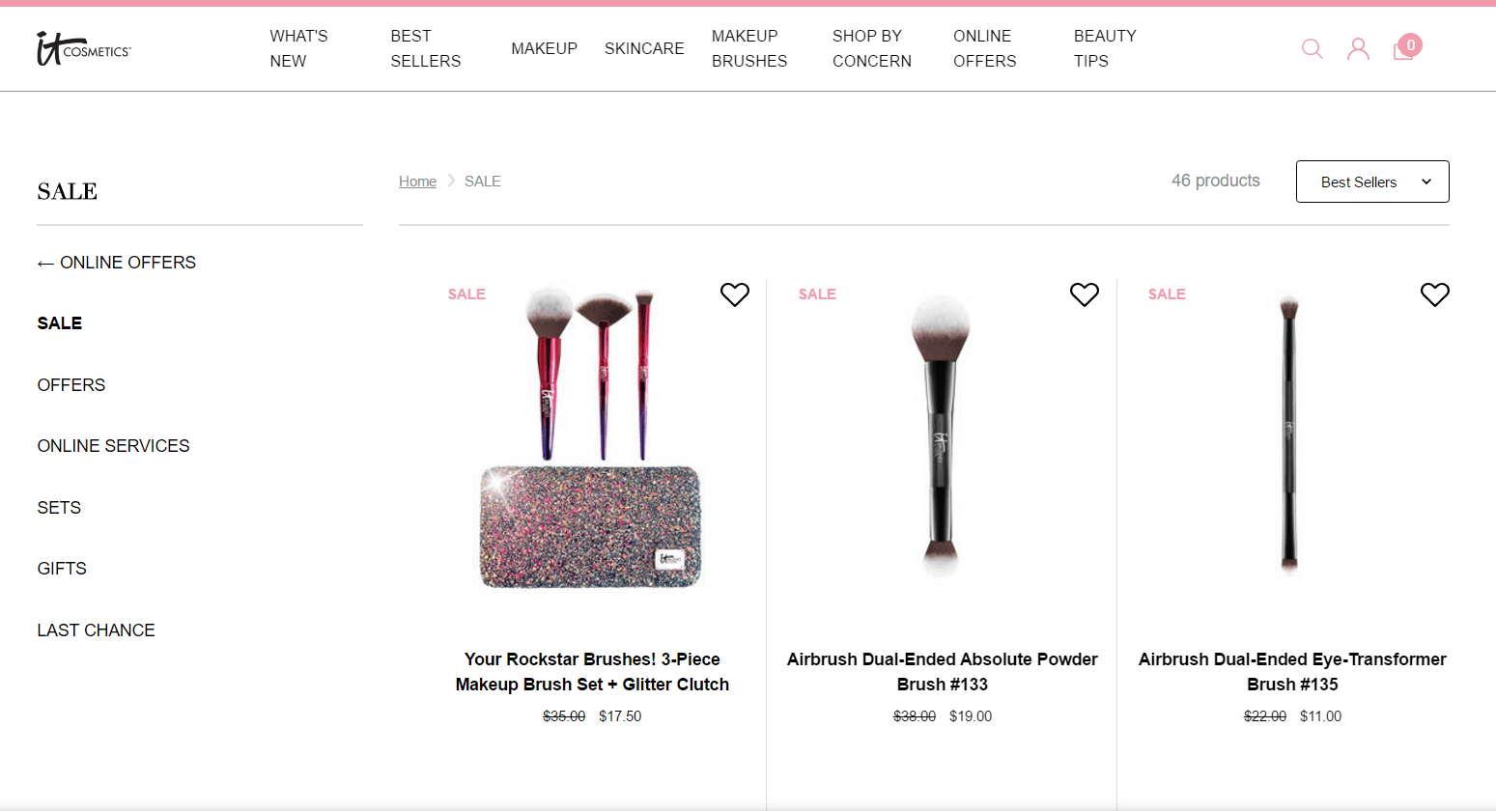 It Cosmetics优惠码2026 itcosmetics美国官网精选彩妆无门槛5折促销满额免邮