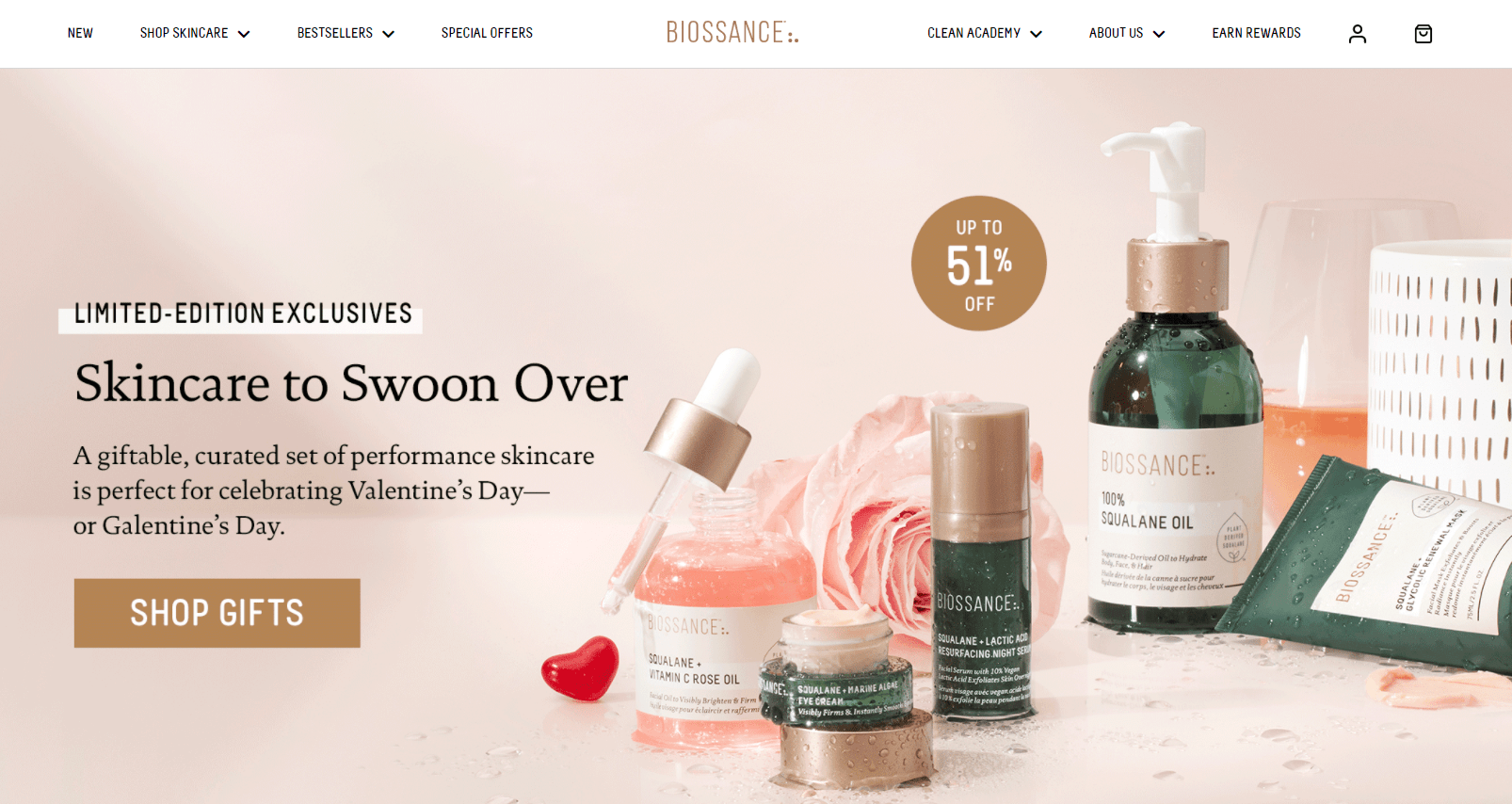 Biossance优惠码2026 biossance美国官网现有精选护肤套装低至4.9折促销满送4件套