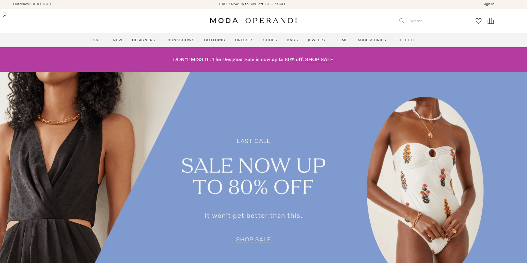 Moda Operandi优惠码2026 modaoperandi美国官网设计师专场精选商品低至2折促销可直邮中国