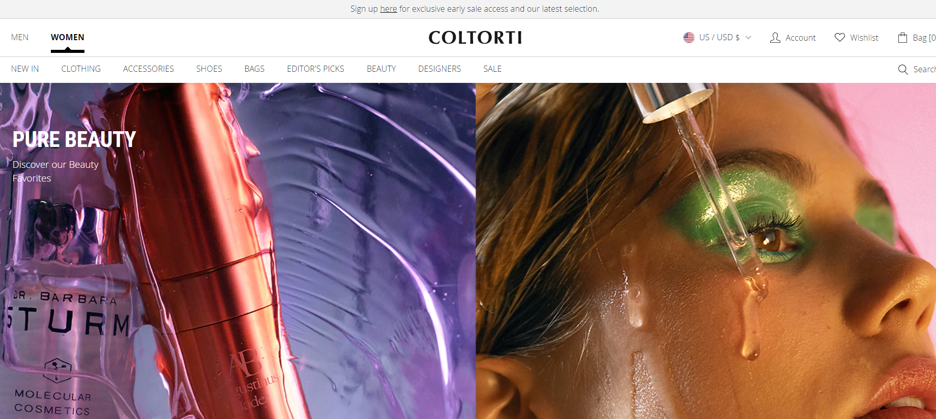 Coltorti Boutique折扣码2026 coltorti美国官网女神节特惠开场低至7折促销 可直邮